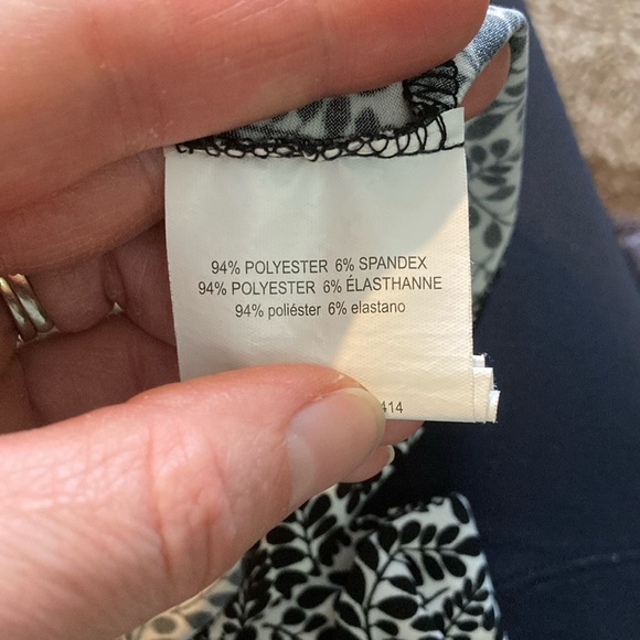 Motherhood Black and White Midi Sheath Dress - Picture 8 of 12